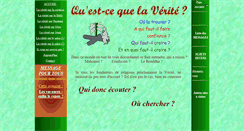 Desktop Screenshot of la-verite-sure.fr